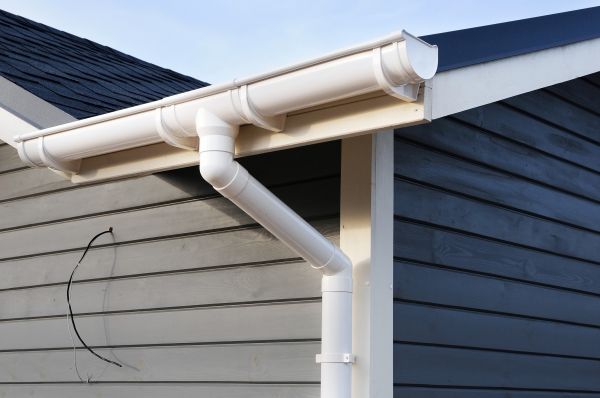 PVC Rain Gutter Installation in Valdosta