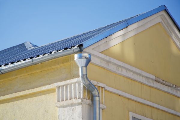 Steel Downspout Installation in Valdosta